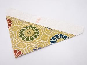 K100　未使用品　本金金襴打敷